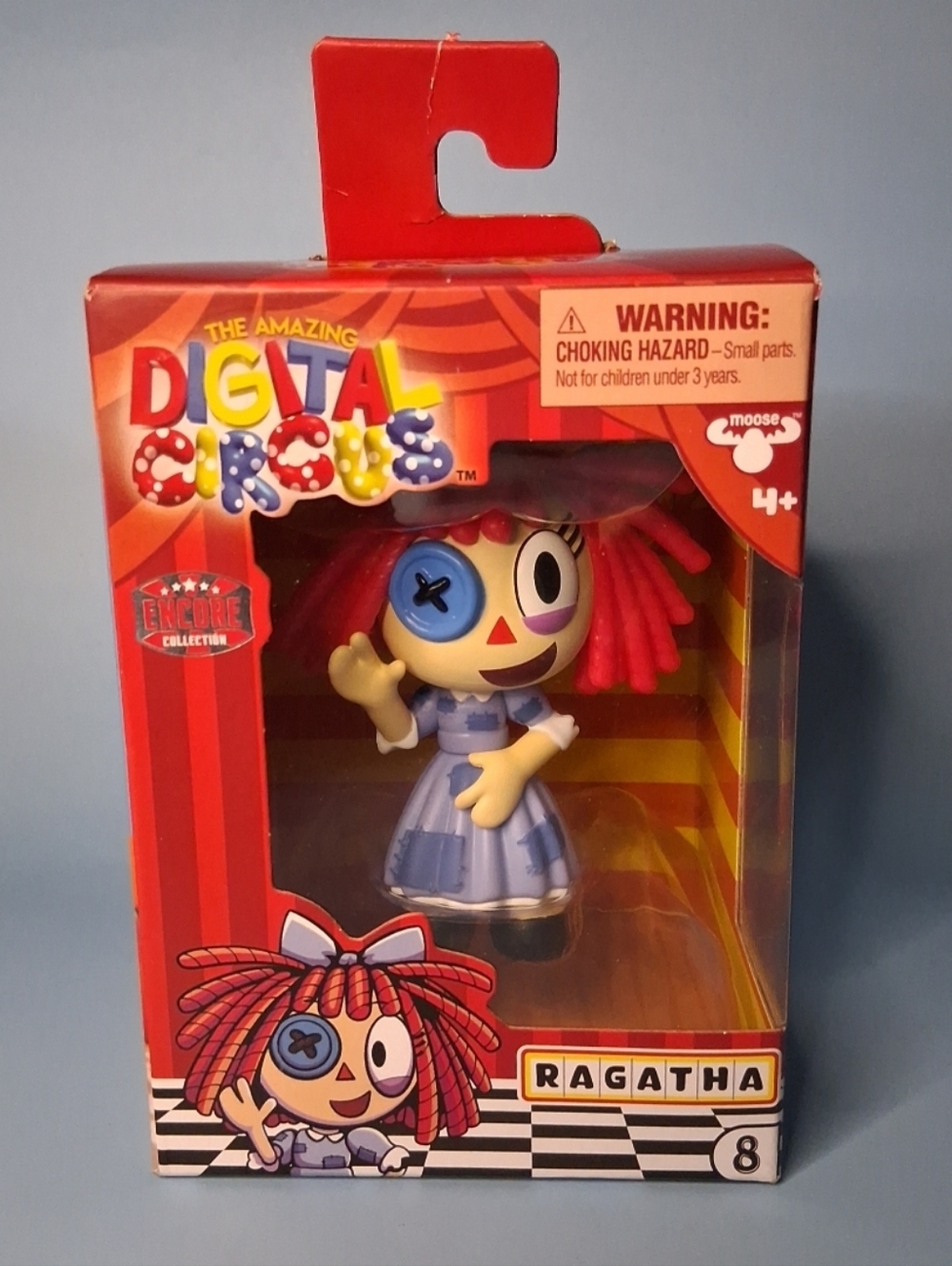 The Amazing Digital Circus RAGATHA #8 Encore Collection 4" Figure Moose Ent Toys